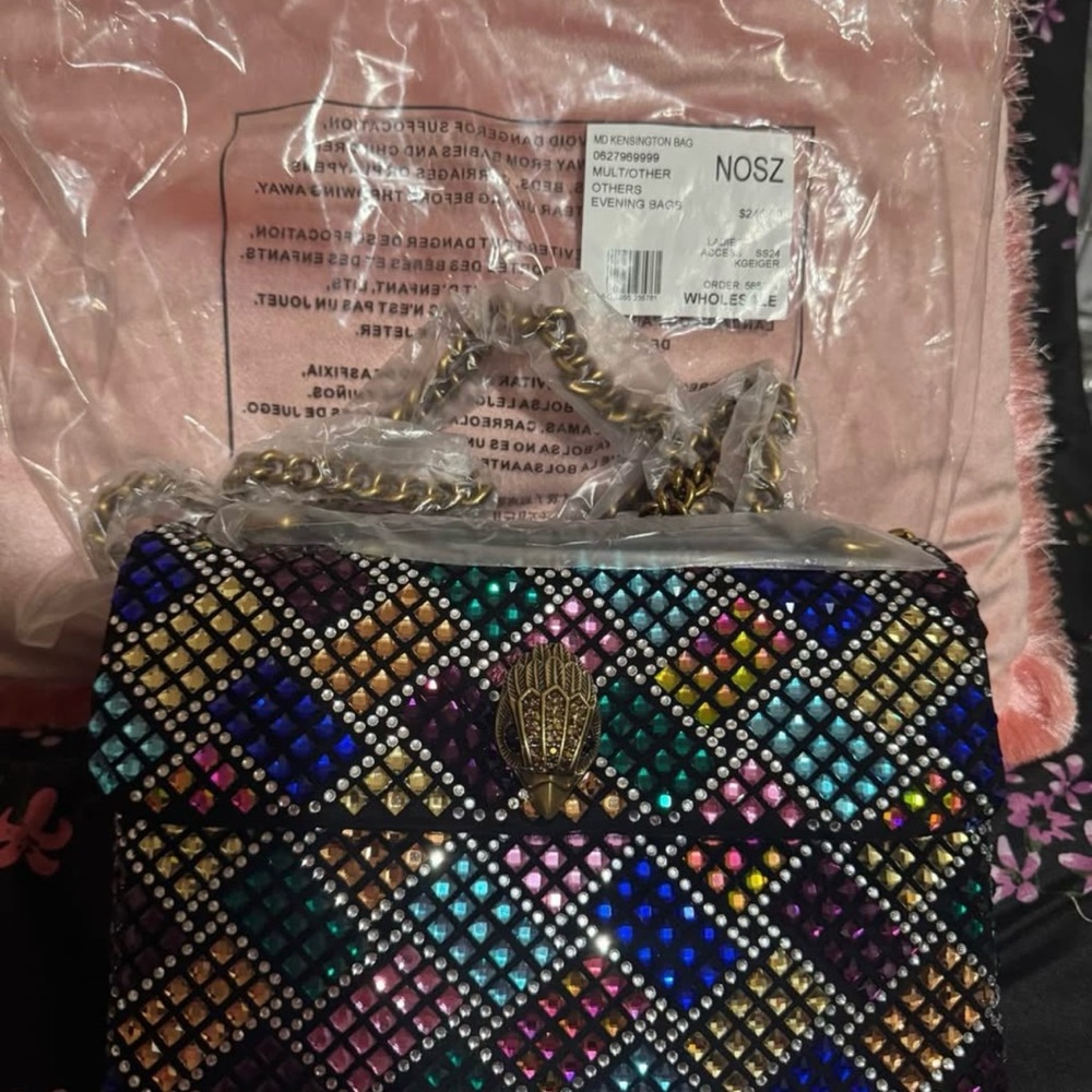 Multicolor Beaded Women's Bag